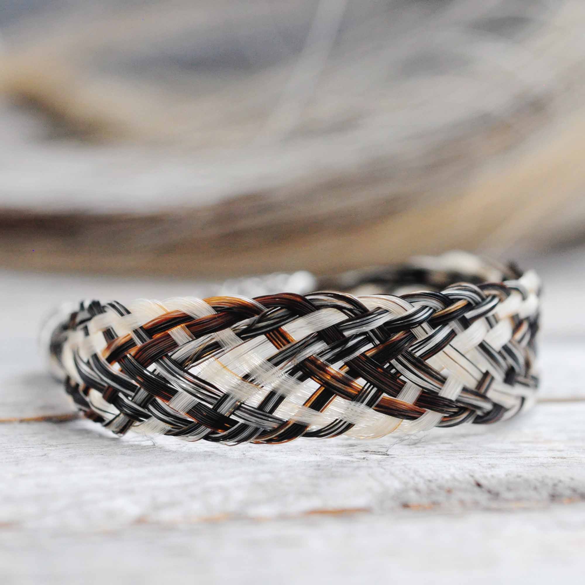 Pewter Cessair Horse Hair Bracelet – Spirithorse Designs