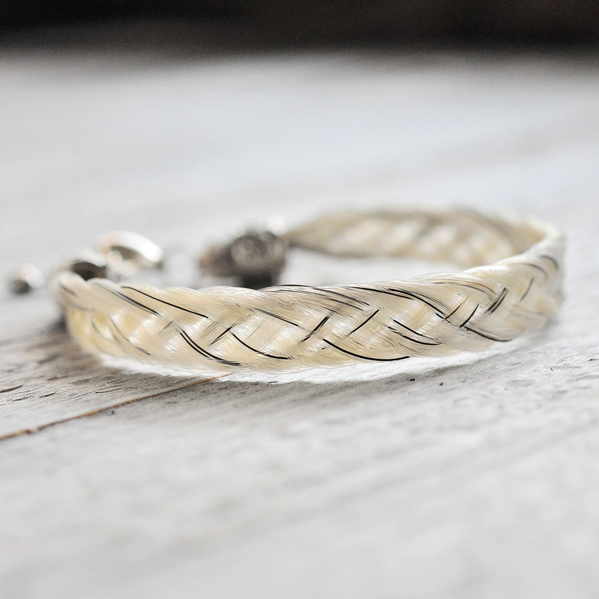 Pewter Finian Horse Hair Bracelet – Spirithorse Designs