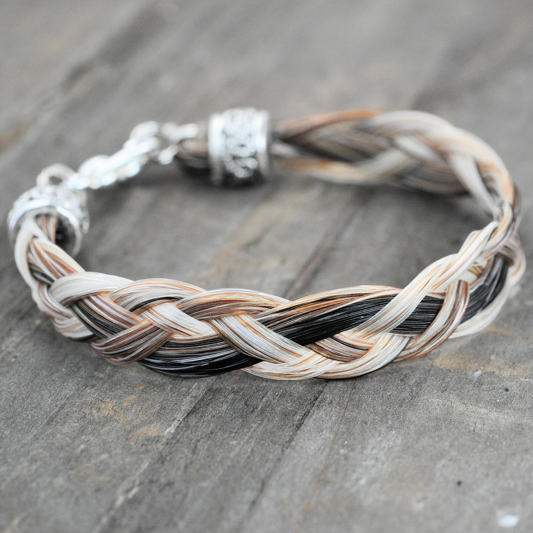 Pewter Kael Horse Hair Bracelet – Spirithorse Designs
